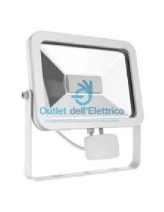 Arteleta FLT30.SD Proiettore led flt30 sd 30w 4000k ultrapiatto con rivelatore 230v ip65 dim. 273x200mm