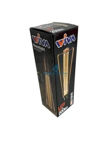 Wiva 12100642 Glasslight st94 lampada antique e27 4w 2000°k