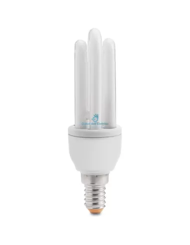 Wiva 11070001 Lampada risparmio energetico 3ut2 2700k 9w e14