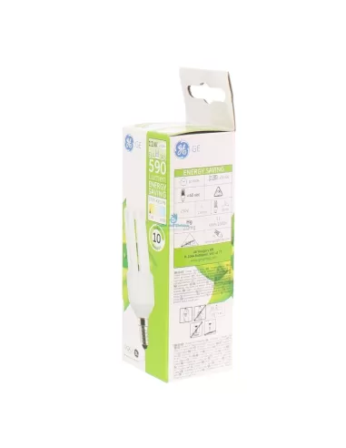 Ge Lighting  71296 Ot fle11tbx/t3/827/e14 lampada fluorescente 11w e14 2700°k 230v 10y