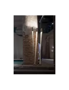 Viabizzuno a4 501 21 bamboo terminale bianco 2