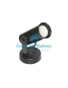 Fosnova 2204003500 jolly basetta e27 100w incasso nero senza lampada