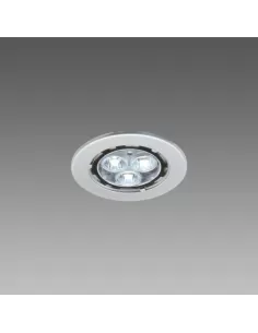 Fosnova 0643 sirio incasso 3x3w pw led bianco grigio arg