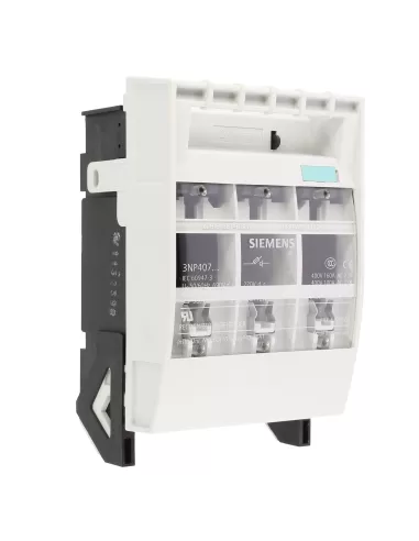 Siemens 3np40700ca01 fuse-based disconnector 3x160a nh00