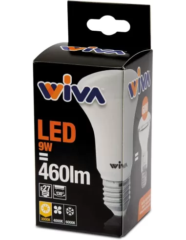 Wiva 12100094 Led pro R63 E27 9W 3000K