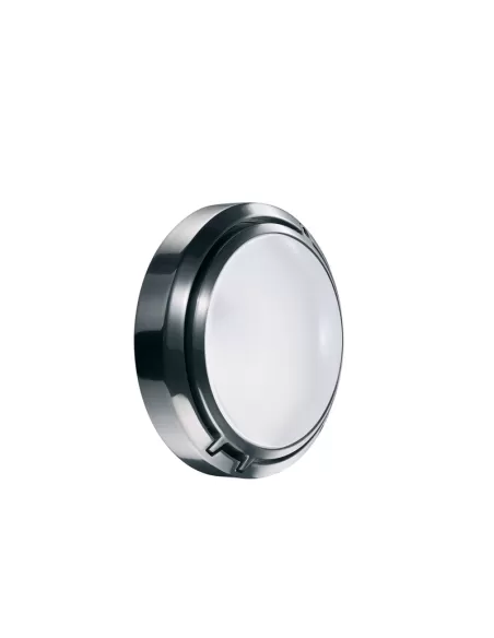 Luceplan D20/17/P05 metropolis/17 anthracite polycarbonate ceiling light