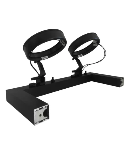 Viabizzuno f6.181.11 tessera modulo 2 halo g53 2x60w ecg l 360mm