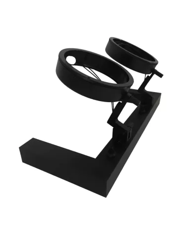 Viabizzuno f6.181.11 tessera modulo 2 halo g53 2x60w ecg l 360mm