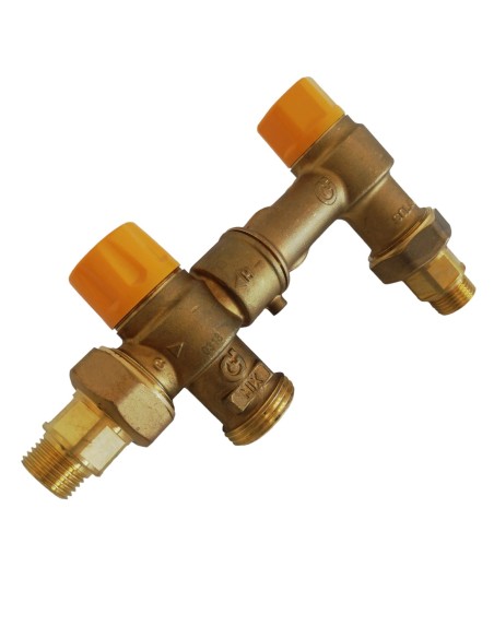 Caleffi 262342 solarincal-t kit collegamento bollitore solare con caldaia 1/2'