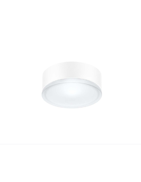 Drop 22 lamp with 11W SMD LED, natural light 4000K, white finish