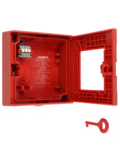 Siemens bpz:5222870001 dma 1192-a alloggiamento rosso per pulsante dma11 2