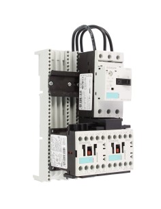Siemens 3ra12100gc150bb4 reverse starter s00 0.63a 24vdc t2 40mm