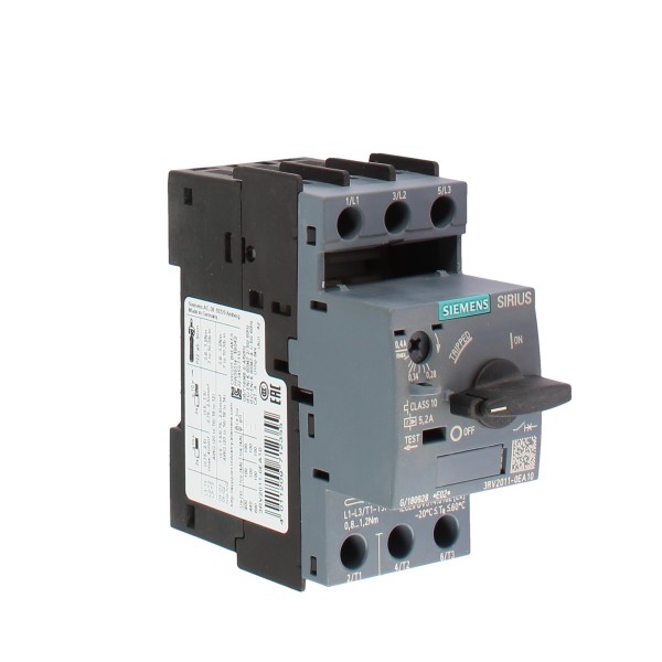 Siemens 3rv20110ea10 circuit breaker s00 0.28...0.4a