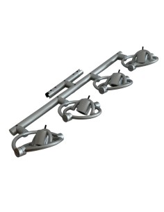 Cini & nils 324 minitenso fariquattrox1 argento gz10 4x75w orientabili