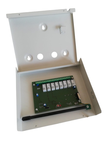 Amc mix200 8-channel receiver for 200 series radio sensors and contacts
