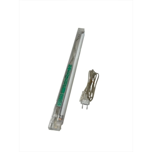 Targetti 3914140 slimlight reglette g5 14w 4000°k trasparente 65cm con interruttore