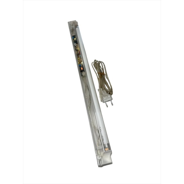 Targetti 3914140 slimlight reglette g5 14w 4000°k trasparente 65cm con interruttore