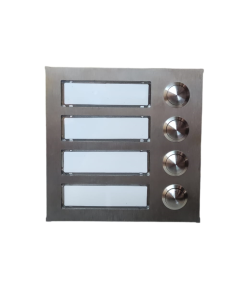 Bpt 60057100 hxm4 4-button call module