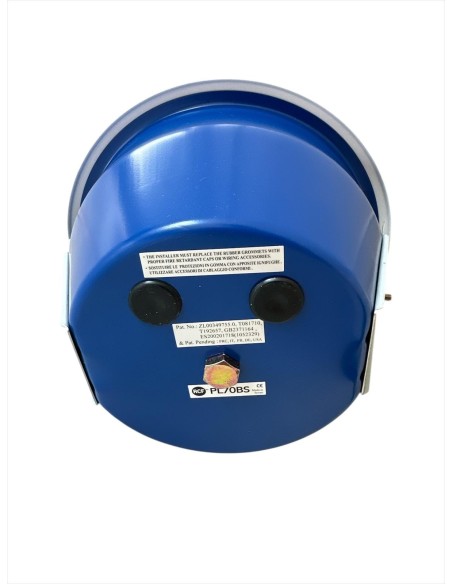 Rcf diffusore acustico antifiamma a plafoniera pl70bs 70-100v 6w-24w