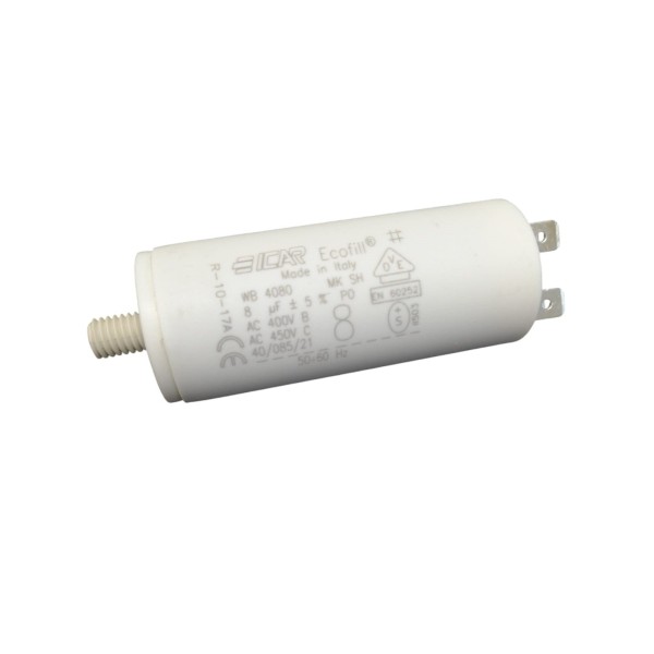 Icar wb4080 condensatore wb40 8mf 400vac