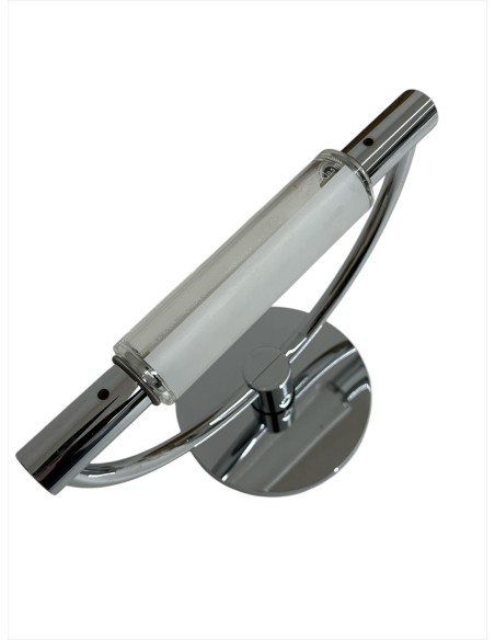 Cini & Nils 529 gradiminisoffitto montatura cromata con diffusore ople/trasparente r7s 150w