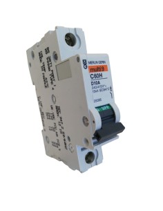Merlin gerin 25085 interruttore automatico magnetotermico 1p 10a 10k curva d c60