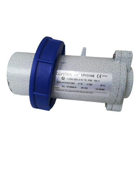 Cortem spy316b spina 3p+t 16a 220v atex