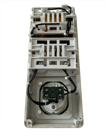 Gewiss gw66360 vert. interlocked socket without fuses 2p 160va transf 230V/24v ip55 s/bottom box