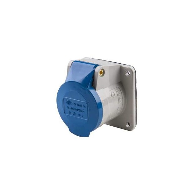 Ilme pe 1663 pq direct recessed socket 220v 16a 2p+t