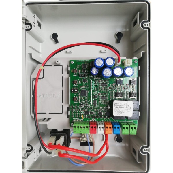 Faac 6100263 genius brain 15 control unit for swing gates 24v/230v with box