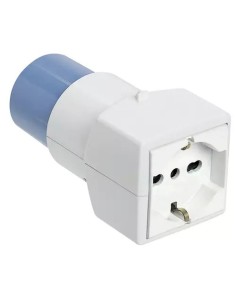 Vimar 00360 Industrial/civil adapter 250v 2P+T 16 A 6h plug, SICURY 2P+T 16 A socket