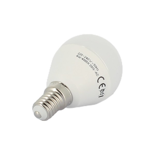 Beghelli 56838 Primaled sphere 4w 350lm e14 4000°k d.45x80mm