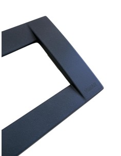 Vimar 16734.28 Idea Placca Classica 4 Moduli Blu Euro Micalizzato