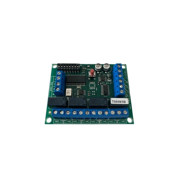 Amc elettronica ch1000 chiave elettronica su bus seriale a 4 rele'