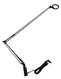 Luceplan d12a01 berenice lampada da parete cm30 35w nera con lampada senza riflettore