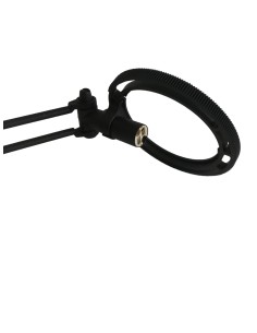 Luceplan d12a01 berenice lampada da parete cm30 35w nera con lampada senza riflettore 2