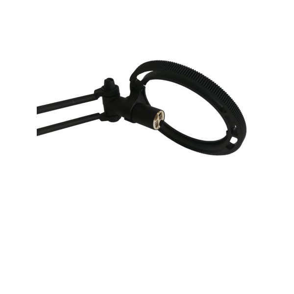 Luceplan d12a01 berenice lampada da parete cm30 35w nera con lampada senza riflettore