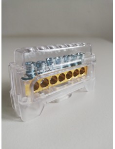 7-hole single-pole terminal block