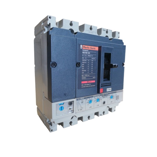 Ns160sx [lv430411+lv430480] switch. 4p 160a 50ka str22se