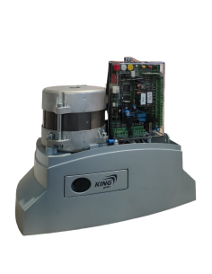 Selbsthemmender Motor für Königstore, 24 V Gleichstrom, mit Zentrale und Empfänger, 500 kg 2