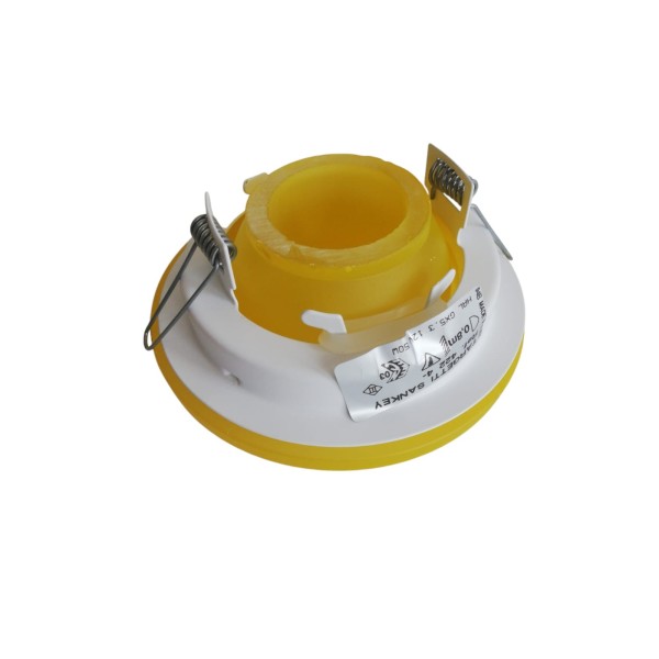 Spot encastrable au plafond orientable Vit gx5 3 12v 50w en verre jaune