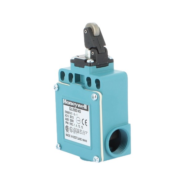 Honeywell gleb24d roller lever limit switch 6a 300v ip66 2na//2nc pg13,5 ul