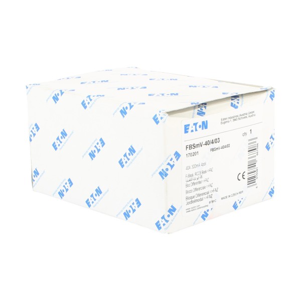 Eaton Fbsmv-40/4/03 Differentialblock 40a 4p 0,3