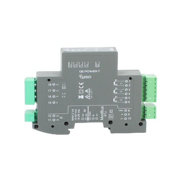 Qeed qe-power-t-std analizzatore di rete modbus