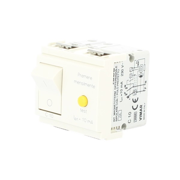 Vimar 16521.10.B Idea Thermal-magnetic Switch Diffuser 10A 10Ma White