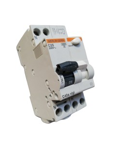 Merlin gerin 19279 1p+n 25a 0.03a c-ac 4.5k differential circuit breaker