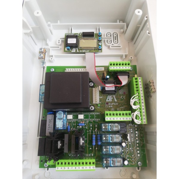 Panneau de commande Bft avec écran intégré