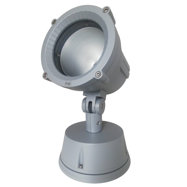 Simes s.3517.14 proiettore technospot grigio per lampade hit-cri 70w g12