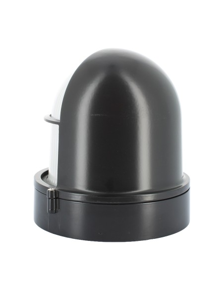 Simes s:5122:09 Applique alluminio nero 1x200w e27 D.207mm IP54