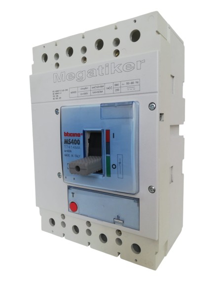 Bticino t7414ma mega ms400 - interruttore di manovra sezionatore 4p 400a